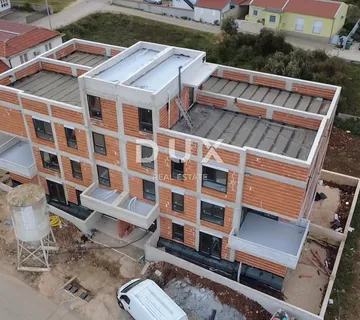 ZADAR, BIBINJE - Dvosobni stan s krovnom terasom na atraktivnoj lokaciji S5