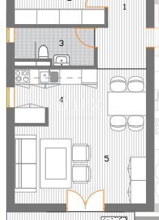 PRIMOŠTEN, DOLAC - SNIŽENO! Atraktivan apartman blizu mora - cover
