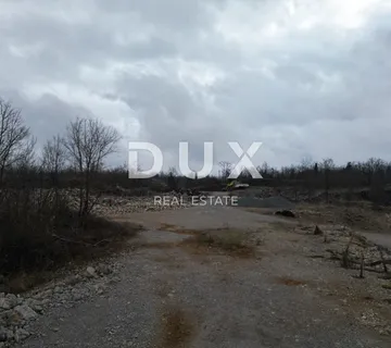 MATULJI, PERMANI - Građevinsko zemljište 6000m2 u radnoj zoni za skladište / halu, M ZONA - cover