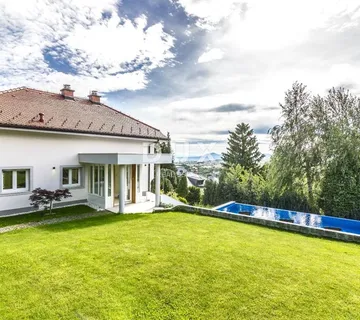 ZAGREB, ŠESTINE - Luksuzna vila s bazenom i velikim zemljištem (top lokacija, investicijski potencijal)