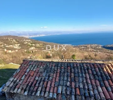 OPATIJA, IČIĆI, POLJANE- starina s prekrasnim panoramskim pogledom na more, spremna za adaptaciju - cover