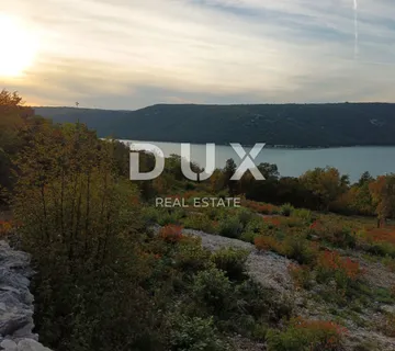 ISTRA, RABAC - Građevinsko zemljište s pogledom na more - cover