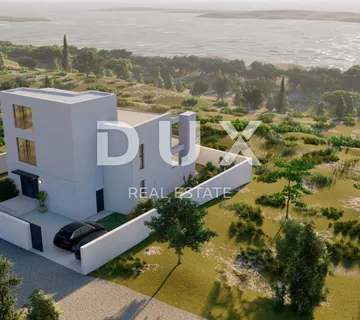 BIOGRAD, PAKOŠTANE - Predivna vila u izgradnji s impresivnim pogledom na more