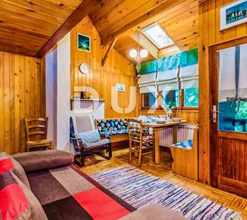 GORSKI KOTAR, VRBOVSKO-Rustikalna drvena kuća za odmor u Gorskom Kotaru - Hajdine, Vrbovsko