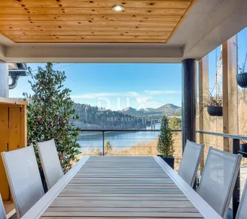 GORSKI KOTAR, FUŽINE - Planinski dom s wellnessom i pogledom na jezero, 180m2
