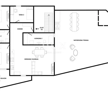 ZAGREB, GRAČANI, Prilika! Predivan Penthouse u urbanoj vili