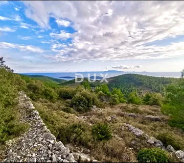 KORČULA, GRŠČICA - Zemljište sa panoramskim pogledom - Gršćica, Blato
