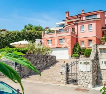 OPATIJA, VOLOSKO - luksuzna vila 550m2 s panoramskim pogledom na more + okoliš 400m2