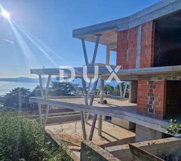 RIJEKA, KOZALA - Moderan stan u prizemlju s panoramskim pogledom