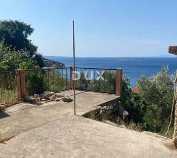 OTOK KRK, STARA BAŠKA - kuća s panoramskim pogledom na more! PRILIKA! - Stara Baška, Punat