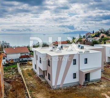 OPATIJA, POBRI - Villa u nizu 179m2 s pogledom na more + uređena okućnica 250m2 - cover