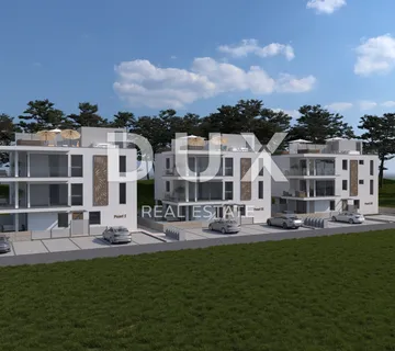 ZADAR, VIR - Luksuzan stan s krovnom terasom i prekrasnim pogledom na more ispred plaže Jadro! CS4
