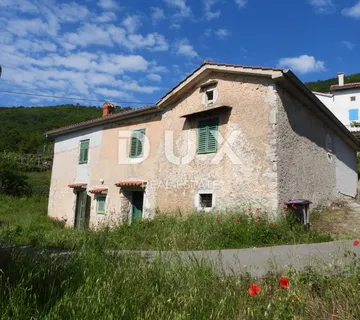 BRSEČ, MARTINA - kuća 200m2 s pogledom na more + okućnica 700m2 - Brseč, Mošćenička Draga