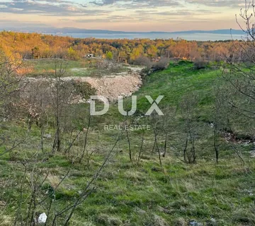 RIJEKA, DRENOVA - građevinsko zemljište od 7551m2 s pogledom na more - cover
