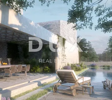 ISTRA, LABIN, SV. BARTUL - Moderna dvojna vila s panoramskim pogledom