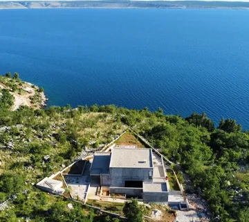 ZADAR, STARIGRAD - Roh bau vila pokraj mora - Starigrad Paklenica