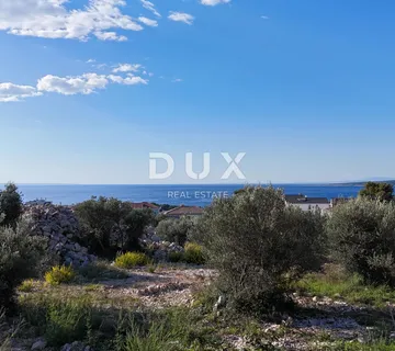 OTOK KRK, GRAD KRK - Zemljište s pogledom na more 777m2 - PRILIKA!