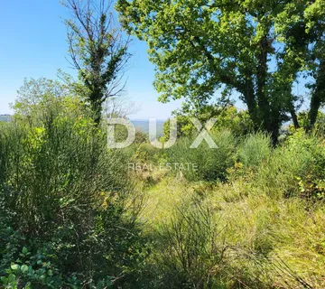ISTRA, GROŽNJAN - Zemljište s prekrasnim pogledom