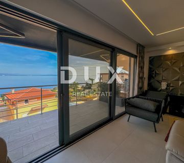 OPATIJA, CENTAR – vrhunski stan u novoj gradnji s namještajem, panoramskim pogledom, garaža, lift, bazen - cover