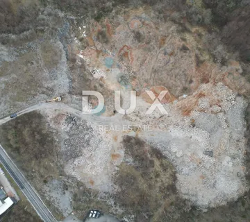 MATULJI, PERMANI - Građevinsko zemljište 2012m2 u radnoj zoni za skladište / halu, M ZONA, oznaka D - cover