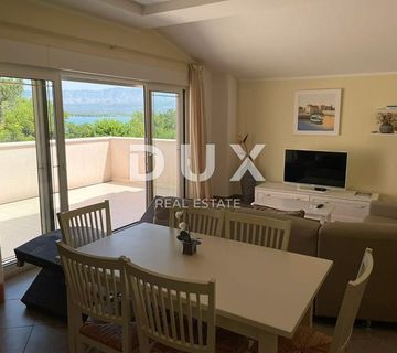 OTOK KRK, SOLINE - Dvosoban apartman prvi red do plaže - cover
