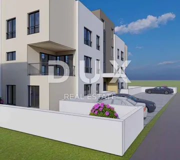 ZADAR, BIBINJE - Stan s vrtom u izgradnji na atraktivnoj lokaciji S1