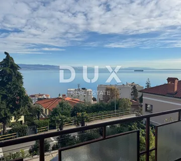 OPATIJA, CENTAR - etaža kuće na atraktivnoj lokaciji s pogledom na more