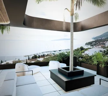 OPATIJA, IČIĆI - Penthouse s krovnom terasom i privatnim bazenom - Ičići, Opatija