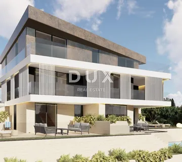 GRAD KRK - stan u novoizgrađenoj urbanoj vili sa 120m2 terase