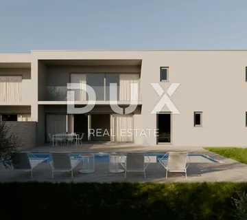 OTOK KRK, BRZAC - Moderna dvojnica s bazenom 40 m2