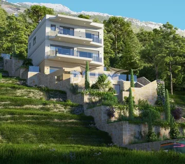 Omiš, Pisak, zemljište, 481 m2, građevinska dozvola - Pisak, Omiš