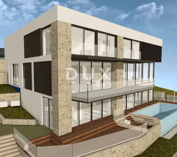 Opatija, Poljane, građevinsko zemljište, 1089 m2, građevinska dozvola, plaćene komunalije - Poljane, Opatija