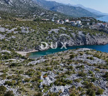 KARLOBAG, CESARICA - Građevinsko zemljište sa započetom gradnjom - Cesarica, Karlobag