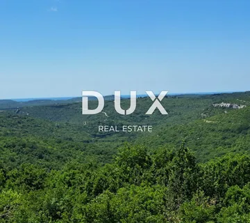 ISTRA, KANFANAR - Poljoprivredno zemljište od 1ha s pogledom na more - cover