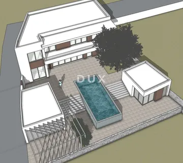 CRIKVENICA, DRAMALJ - starina s projektom za luksuznu villu, pogled na more - Dramalj, Crikvenica