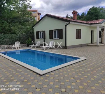 MATULJI, RUKAVAC - samostojeća prizemnica s bazenom za najam. - Rukavac, Matulji