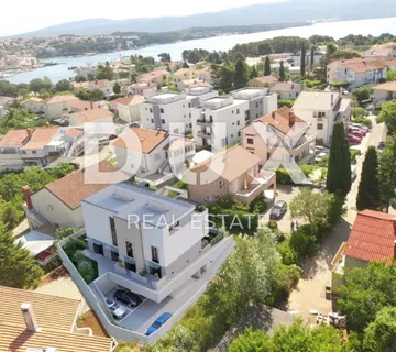 OTOK KRK, GRAD KRK - Novogradnja! Stan s garažom u centru Krka