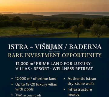 ISTRA, VIŠNJAN - Vrhunska investicijska prilika - cover