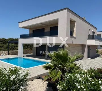 OTOK PAG, MANDRE, vrhunska kuća s bazenom novogradnja. - cover