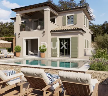 OTOK KRK, DOBRINJ - Samostojeća, mediteranska vila s privatnim bazenom - Šilo, Dobrinj