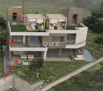 OPATIJA, MATULJI - Dvojna kuća s krovnom terasom: privatnost, funkcionalnost i panoramski pogled - Kućeli, Matulji