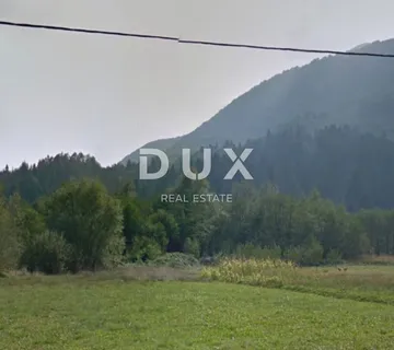 GORSKI KOTAR, BROD NA KUPI- građevinsko zemljište uz rijeku Kupu, snižena cijena, prilika! - Brod na Kupi, Delnice