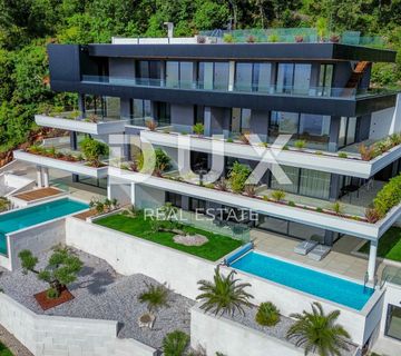 OPATIJA, CENTAR - ekskluzivan apartman s garažom u luksuznoj novogradnji iznad centra Opatije, POGLED! - cover