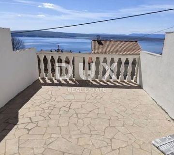 CRIKVENICA, DRAMALJ - stan s prostranom terasom i predivnim pogledom na more - cover