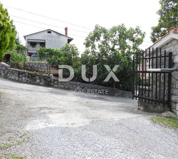 OPATIJA, KASTAV, TRINAJSTIĆI- kuća 110m2 s pogledom na more + garaža 90m2 + pomoćne zgrade 45m2 + okoliš 4100m2 - cover