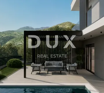 OPATIJA, POLJANE - Projekt ville s pogledom na more - cover