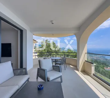 OPATIJA, LOVRAN - ekskluzivan stan s panoramskim pogledom i bazenom