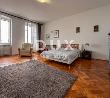 RIJEKA, CENTAR - NAJAM gospodski 4SKL stan s 3 balkona u centru grada - cover