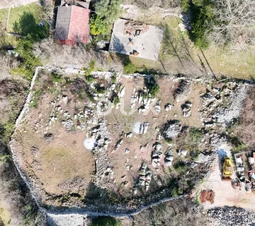 OTOK KRK, MALINSKA - EKSKLUZIVNO!! Građevinsko zemljište u okolici Malinske - Malinska, Malinska-Dubašnica