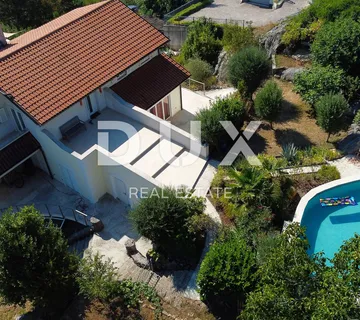 OPATIJA, LOVRAN - penthouse s bazenom, okućnicom i panoramskim pogledom - cover